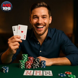 Trải nghiệm vui vẻ với Poker tại Mg188
