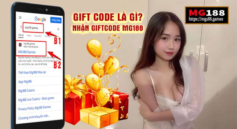 Gift code là gì, cách nhận Giftcode mg188