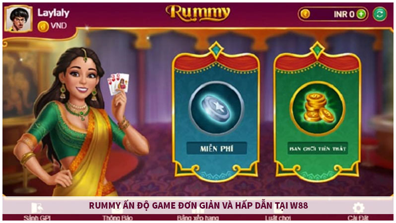 Rummy Ấn Độ Game chơi đơn giản và hấp dẫn